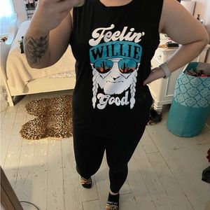 Willie Nelson tank top